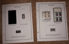 Harris U. S.  Plate Block album Pages and Stamps -- NO Binder (1964 - 1980) (B0 — photo 4