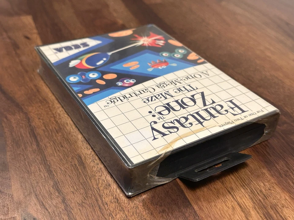 Fantasy Zone: The Maze (Sega Master, 1986) Factory Sealed w/hangtag - Image 4 of 4