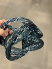Glass Twisted Knot Rope Sculpture Hand Crafted Vtg Italian Venetian Style — photo 5