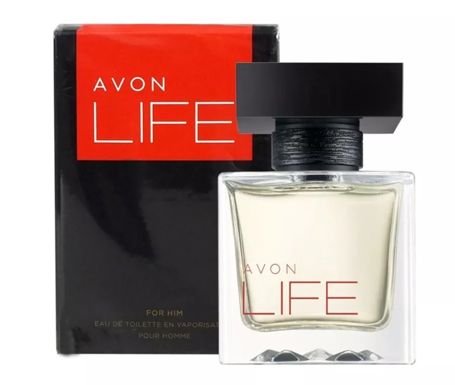 AVON Life for Him eau de toilette spray 75 ml nuevo en caja