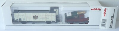 Märklin H0 SoMo ++ Museumswagen 2002 Kessler Esslingen mit LKW OVP ++ #E2_523