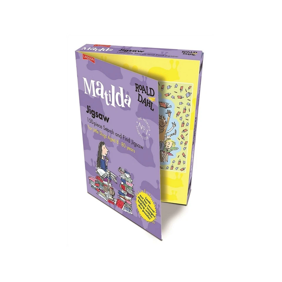 Lagoon Roald Dahl Matilda Kids 150 Piece Jigsaw Puzzle Education Game Gift idea