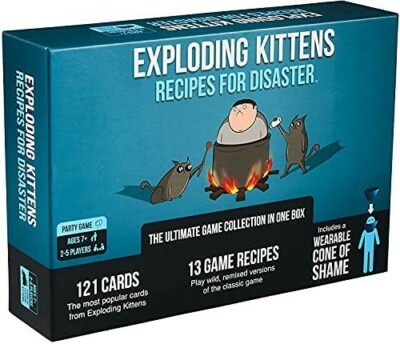 Exploding Kittens Deluxe Game - Recipes for Disaster Ultimate Collection