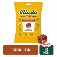 Ricola Natural Herb Cough Drops 50 Each - Cough-Relief..
