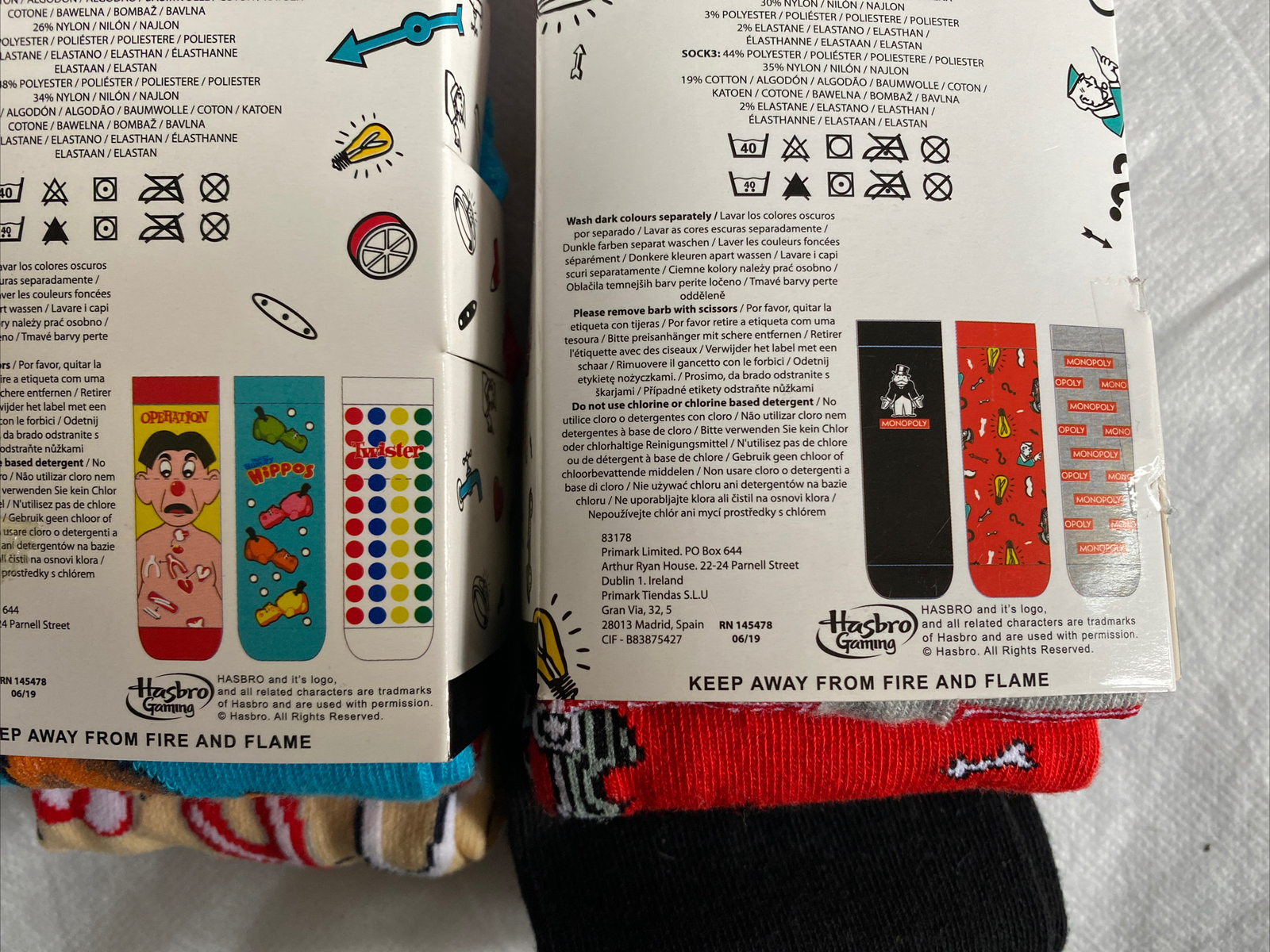 Primark three pack novelty socks brandnew with tags eBay