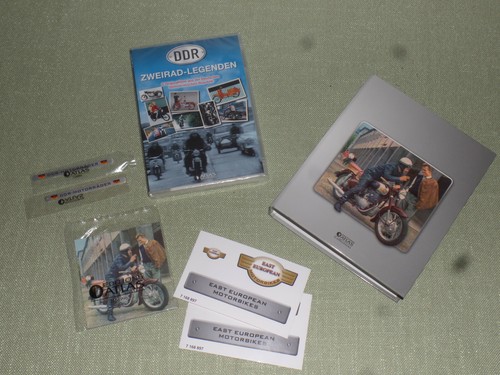 atlas DDR Motorrad Moped collection Auswahl 1:24 OHNE Heft DUO MZ awo Simson OVP - Bild 33 von 33