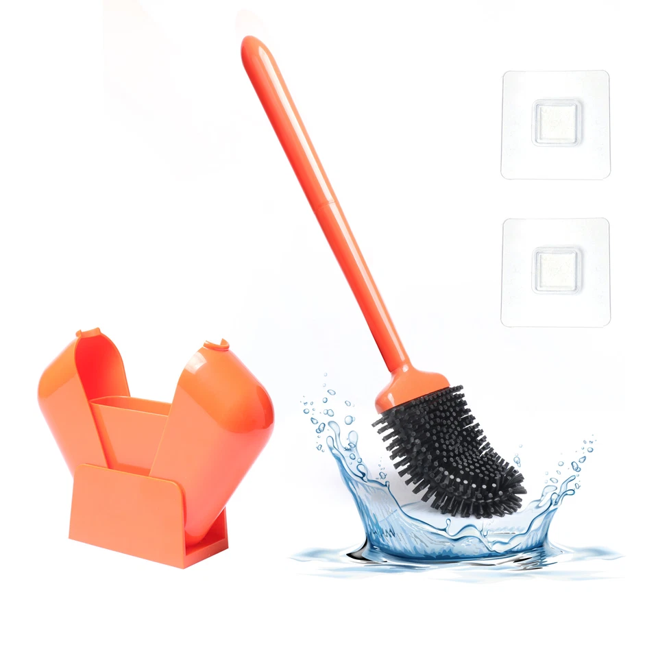 Cleaning Brush and Holder Set for Bathroom Toilet Bathtubs Wash Basins And Sink - Image 4 of 4
