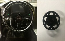 Volante de aluminio de carreras súper ligero calibre 12 de 13,5" 5 pernos con buje