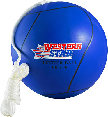 Western Star Tetherball Game Set - Soft-Touch Tether Ball with 2Durable Attached