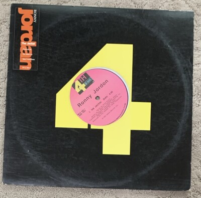 Ronny Jordon The Jackal 1993 Island Records PR12 603-1 Vinyl Single