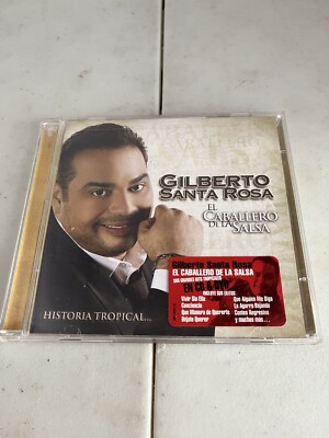 Gilberto Santa Rosa - El Caballero de la Salsa: La Historical Tropical Cd + DVD.