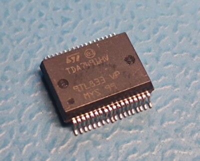 1 x Audio Verstärker, D, 2, 9,5 W, 5 V bis 18 V, P, , 14-polig TDA7491HV