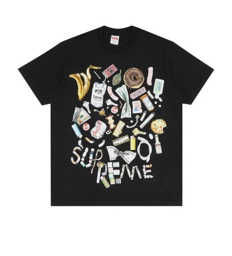 Supreme “Trash” Tee / SS23 (Black) Size: L