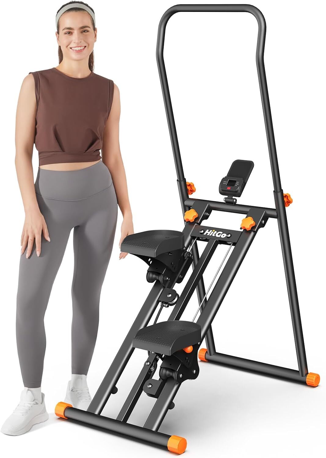 Foldable Stair Stepper Machine – Vertical Stair Climber for Home