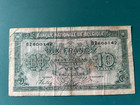 1943 Belgium - Banque Nationale de Belgique 10 Francs Banknote — photo 1