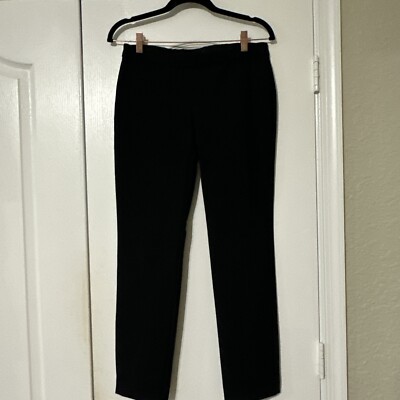 Alfani Womens Size 4 Black Dress Pants Poly Rayon Blend