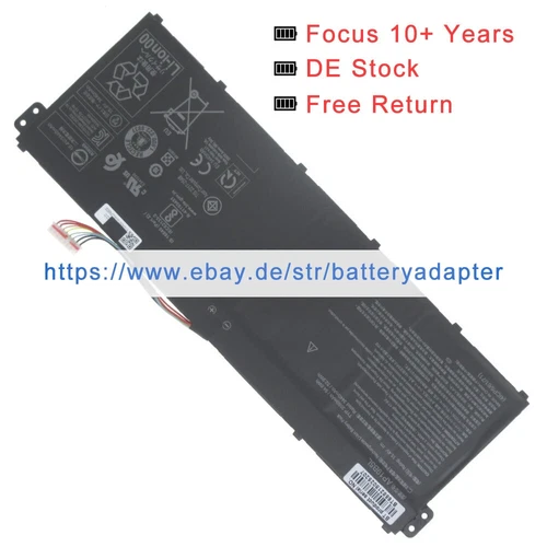 Original neu AP19B5L Akku batterie für Acer Aspire A515-55-543e A514-54 P215-52