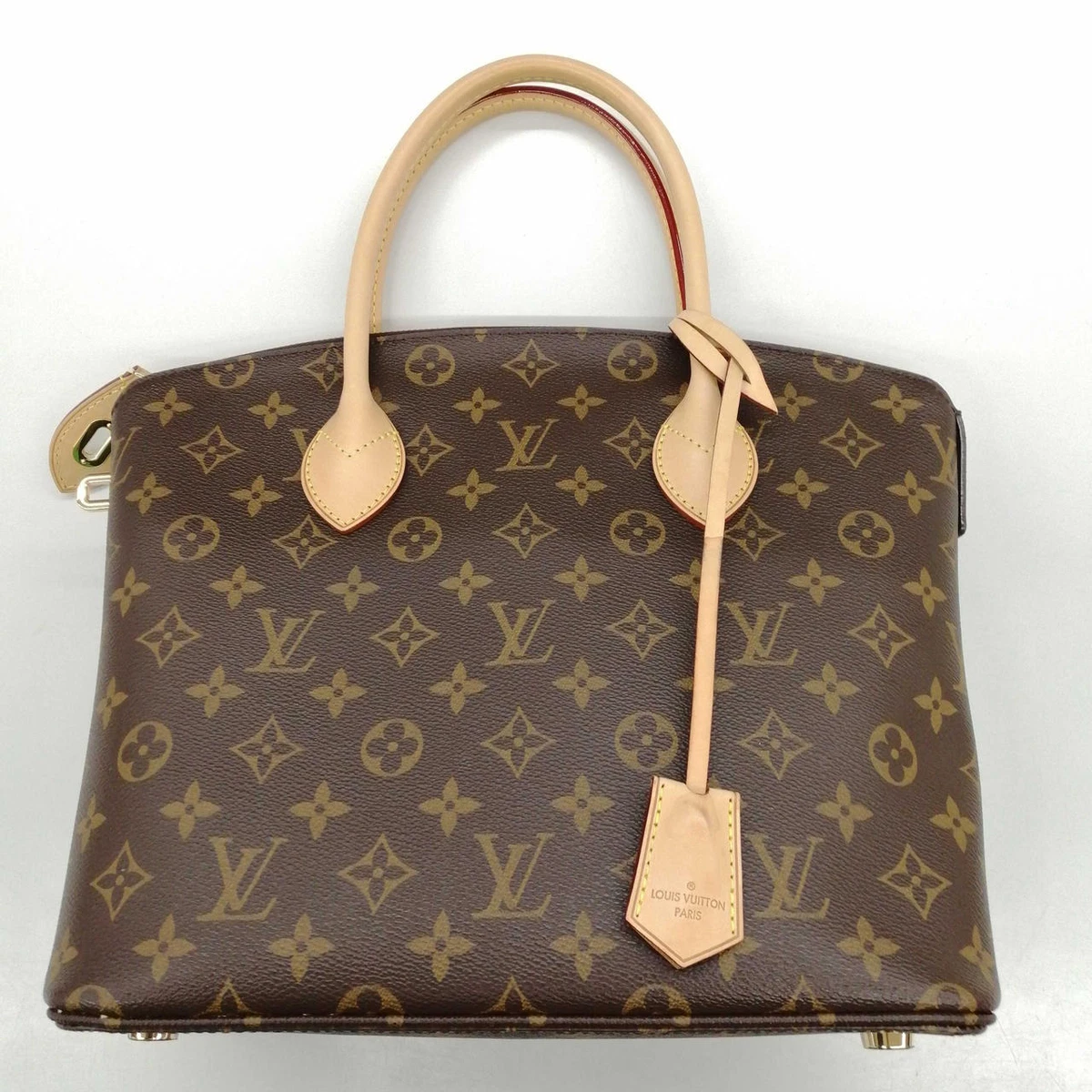 Authentic Louis Vuitton Monogram Lockit PM Tote Hand Bag Purse