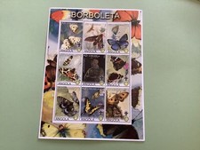 Butterfly & Moths Lord Baden Powell mint never hinged stamps sheet R49512