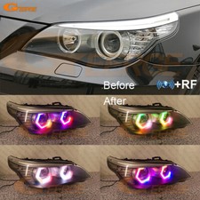 For Bmw E60 E61 Lci 525i 528i 530i 535i 550i Rgb Led Angel Eyes Hex Halo Rings For Bmw E60 E61 Lci 525i 528i 530i 535i 550i Rgb Led Angel Eyes Hex Halo Rings