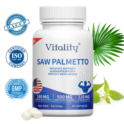 Prostate Support - Saw Palmetto - Urinary Support, Protects Men's Health