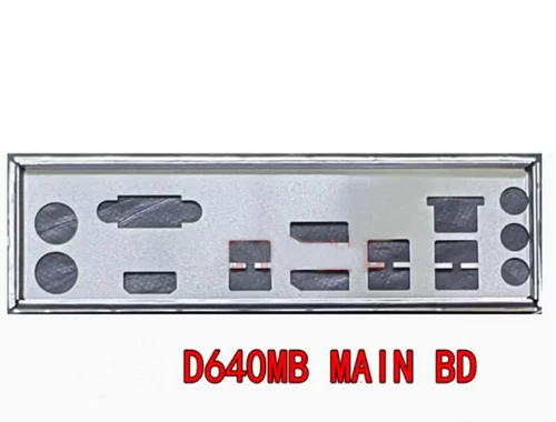 Shield I/O IO Backplate For Asus D640MB MAIN BD Motherboard