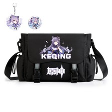 Genshin Impact Satchel Travel Bag Shoulder Cosplay Anime Messenger Bag Gift 4