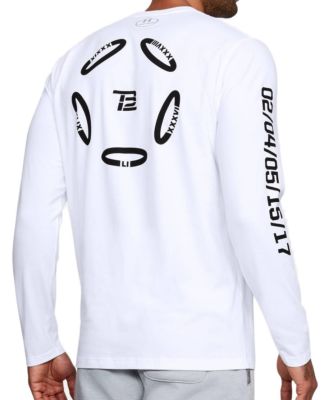 UNDER ARMOUR TOM BRADY TB12 Mens 5X RINGS LIMITED LS SHIRT SZ XXL NEW ...