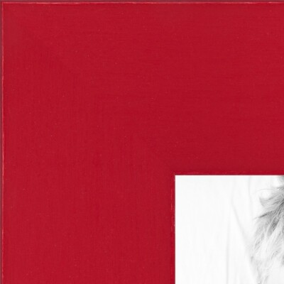 ArtToFrames 1.375'' Custom Poster Frame  Red Stain on Beach MDF 4119 Large