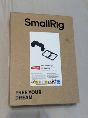 SMALLRIG Cage for iPad mini 6 8.3'' Tablet Clamp Monitor with Sun Hood - MD5058