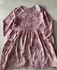 NWT Cat & Jack  Dress Pink Tie Dye Splash Pockets Girl  Size XXL  16 / 18 Plus