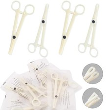 Piercing Clamps Set 20pcs Disposable Plastic Round  Triangle Slot