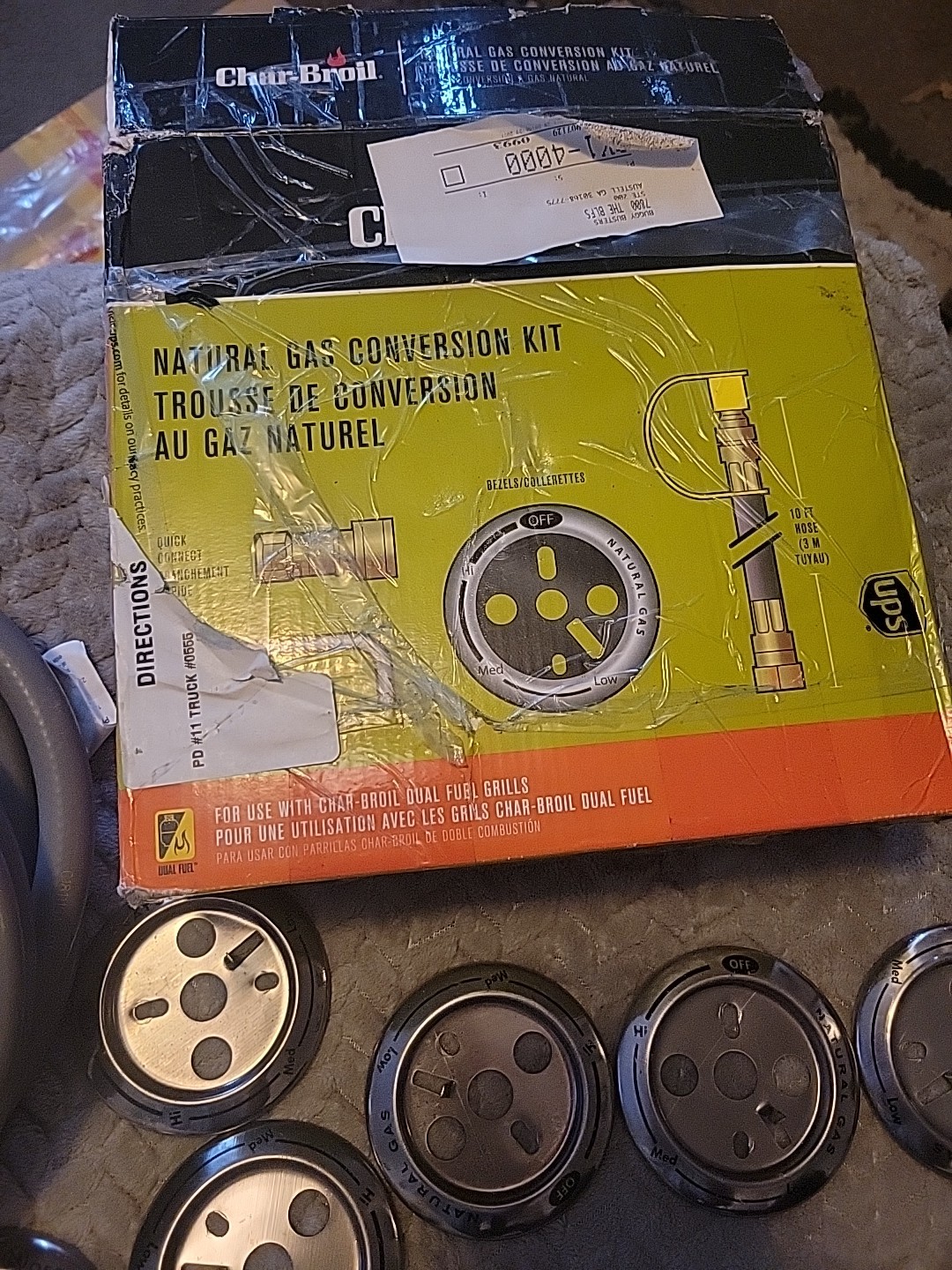 Char-Broil Commercial Series Natural Gas Conversion Kit - Open Box