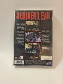 SEGA Saturn Resident Evil Complete WiTH RaRe ReG CaRD 