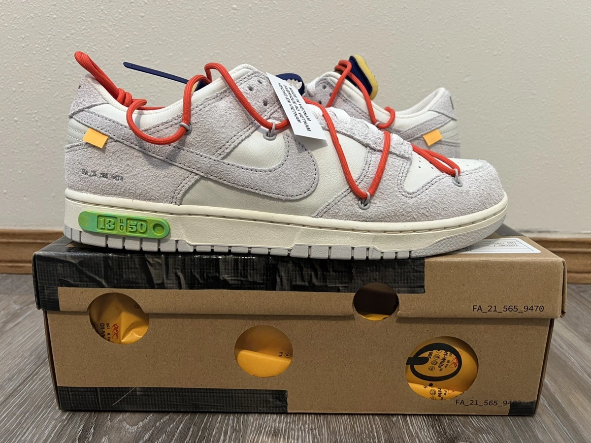 Nike Off-White x Dunk Low Lot 12 of 50 for Sale | Authenticity