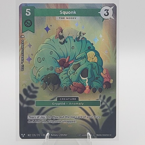 MetaZoo TCG Squonk - Alternate Art ⁂ 220/212 - Torrential Tides - 2025 ⁂ - Picture 1 of 2