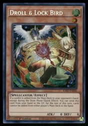 Droll & Lock Bird (Alternate Art) RA02-EN006 Secret Rare