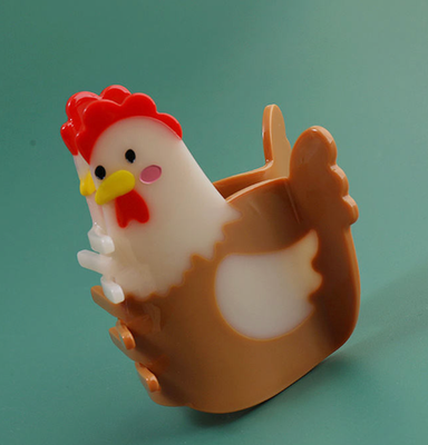 #ad #ad Little Cute Rooster Hair Claw Clip Aceate Hair Accessories for Girls Kids $48.88