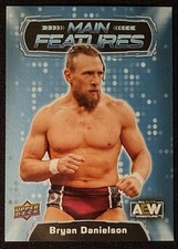 Bryan Danielson Main Features 2022 Upper Deck AEW Card # MF-19