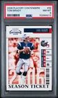 2006 PLAYOFF CONTENDERS #59 TOM BRADY PSA 8