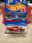 1999 Hot Wheels Red ‘57 Chevy #228 1:64 Scale Diecast Car Vintage Blue Card