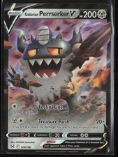 Galarian Perrserker V 129/196 - SWSH11: Lost Origin - NM