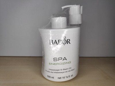 Babor SPA Energizing Massage & Bath Oil - 500ml inkl. Pumpe - OVP & Versiegelt