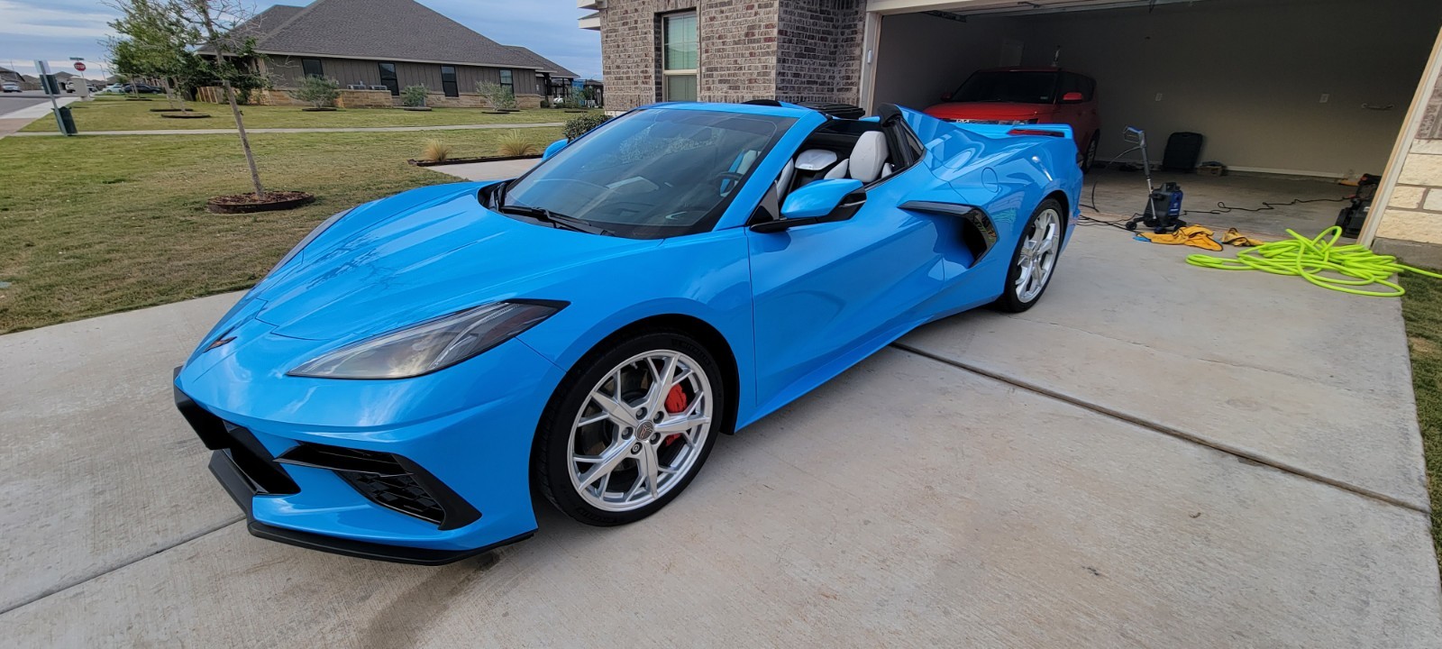 2022 Blue Chevrolet Corvette   | C8 Corvette Photo 4