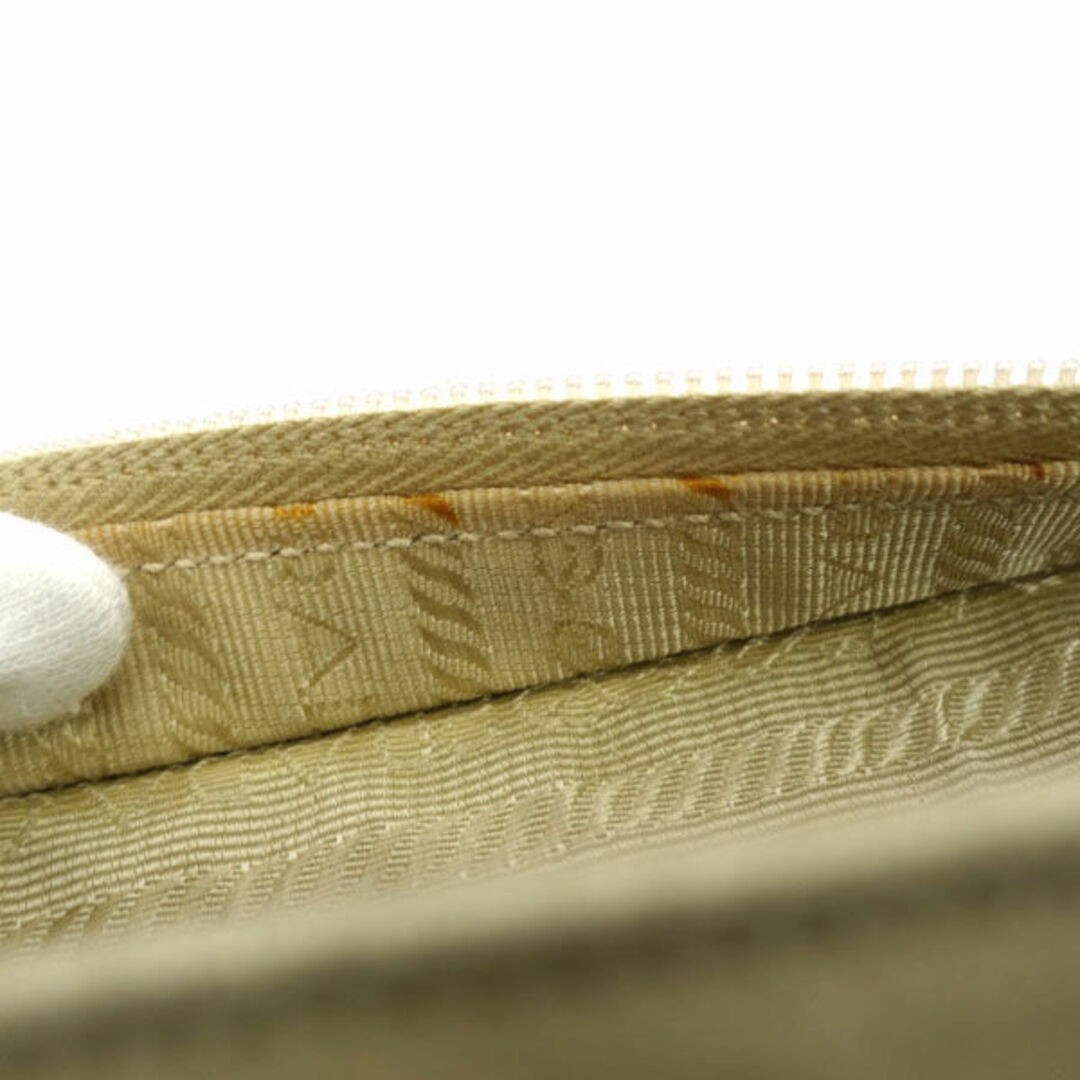 PRADA Chain Shoulder Bag Suede Beige B7345 Bag Back BAG Bag Brand Used 099001483 thumbnail 7