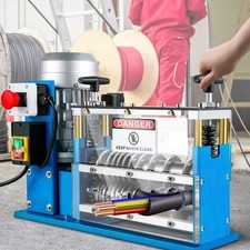 Electric Wire Stripping Machine 1.5-40mm Automatic Cable Stripper Wire Peeler