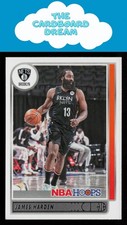 James Harden 2021-22 Hoops #67 Brooklyn Nets Basketball Card