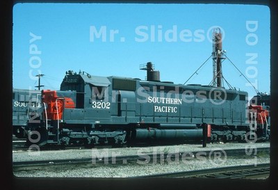 Original Dia SP Southern Pacific Clean Paint SDP45 3202 San Jose ca 1974