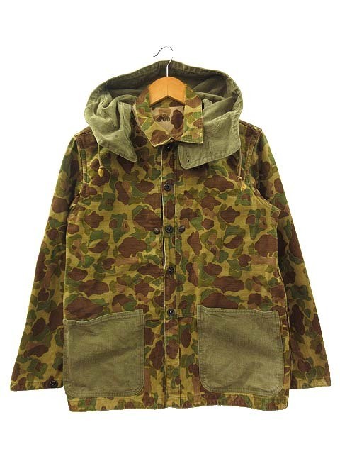 Buzz Rickson's Camouflage Reversible Jacket Hunte… - image 1