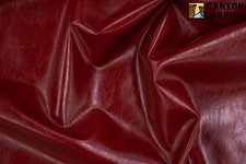 Gloss Top-Grain Vinyl Leather Furniture Fabric Upholstery 56'' Wide, by Yard